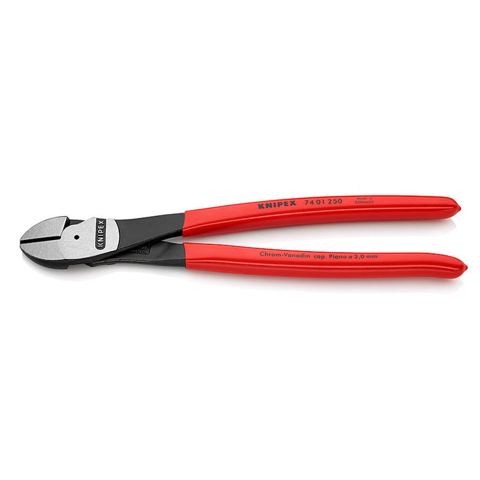 Knipex 74 01 250 SBA 10" High Leverage Diagonal Cutters