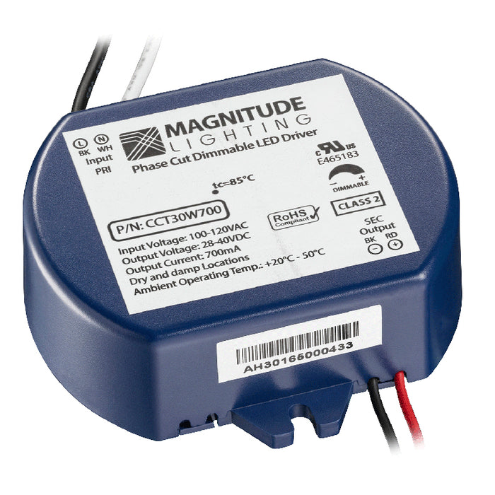 Magnitude CCT-Series 30W LED Electronic Driver, 700mA