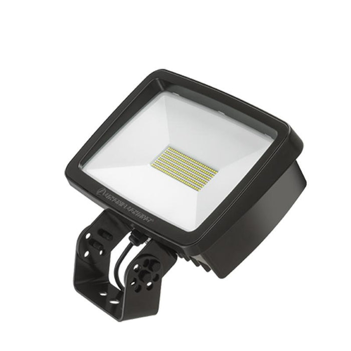 Lithonia Contractor Select TFX2 94W 13200 Lumens  LED Floodlight, Yoke Mount 120-277V Dark Bronze